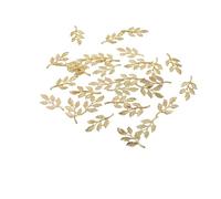 SHINEOFI Spilla Gioiello a Foglia in Lega Oro, Set 30 Pezzi per DIY | Lavorazione Handmade, Accessori per Craft e Progetto Creativo, Forma Foglia Delicata