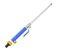SHINEOFI Spruzzatore da Giardino Irroratrice Manuale per Irrigazione Piante e Lavaggio Auto, Lega Rame Tpr, Blu, Alta Pressione, Comodo e Antiscivolo