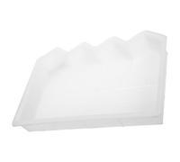 SHINEOFI Stampo per Aiuto Efficiente per Mattoni da Giardino in Plastica Bianca Superficie Liscia nella Costruzione di Vialetti e Terrazze Fai da Te