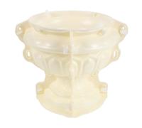 SHINEOFI Stampo per Fioriera in Plastica Resistente per Vaso in Cemento 33x27x24 Cm, Riutilizzabile per Giardino Privato e Architettura Pubblica