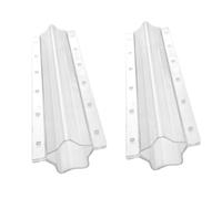 SHINEOFI Stampo per Modellare Cetrioli e Frutta 2 Pezzi Trasparenti per Giardinaggio Orticolo, Formato a Stella per Crescita Guidata di Verdure e Meloni Oltre 4 Cm, Accessori