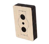 SHINEOFI Stampo per Taglio Pelle Morire Il Cinturino in Pelle Piastre di Taglio per Fustellatrici Modello di Cinturino in Legno Fustellatura per La Realizzazione di Cinturini Acciaio