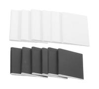 SHINEOFI Striscia di Guarnizione per Finestra e Porta Antirumore Autoadesiva 12 Pezzi Cuscinetti in Schiuma Paraspifferi per Isolamento Acustico e Protezione da Correnti D’Aria per Porte