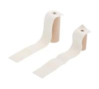 SHINEOFI Strumenti per Argilla da Ceramica - 2 Strisce di Camoscio per Rifinire E Modellare Essenziali per La Lavorazione della Ceramica E Larte Ceramica