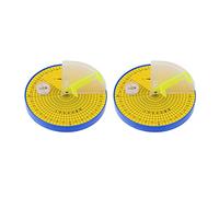 SHINEOFI Strumento di Misurazione Altezza Sole in Plastica e Metallo, Kit Didattico Scientifico, 2 Pezzi per Esperimenti di Geografia e Apprendimento Scolastico Stili multipli