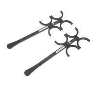 SHINEOFI Strumento Ottico Flipper in Plastica 2 Pezzi per Ribaltamento Occhiali Accessori per Optometria e Test Visivo Pratico per Uso Professionale e Cura degli Occhi