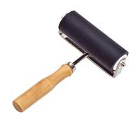 SHINEOFI Strumento per Ceramica e Argilla Rullo Nero in Plastica e Legno per Modellare Argilla Comodo e Resistente per DIY e Sculture Artigianali