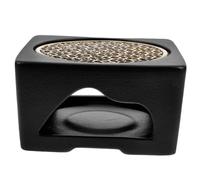 SHINEOFI Stufa per Tè con Candela Tealight Base Riscaldante in Ceramica Forma di Teiera Vuota Riscaldatore Compatto e Decorativo per Casa Ufficio e Locale Tè