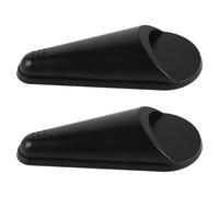 SHINEOFI Supporto Magnetico per Forbici da Cucina e Giardino in Plastica Nera Ventilato Leggero 2 Pezzi Design Compatto per Organizzazione Salvaspazio