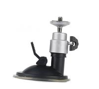 SHINEOFI Supporto Mini Camera Auto con Staffa Parabrezza per Dash Cam e Fotocamere Montaggio su e Finestrino Accessorio per Video Colore Casuale