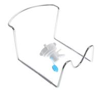 SHINEOFI Supporto per Brocca D’acqua da 7,5-18,9 Litri in Acciaio Inox | Argento, Base Allargata e Struttura Verticale, senza Installazione, per Appartamenti e Scrivanie