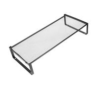 SHINEOFI Supporto per Laptop in Ferro Resistente con Rialzo Organizer da Scrivania Staccabile per Monitor Base Ergonomica per Ufficio e Lavoro Mobile