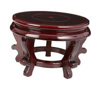 SHINEOFI Supporto per Piante in Legno Resistente 14cm X 10cm Portavaso da Interno Portafiori Decorativo per Vasi e Oggetti D’arredo