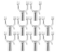 SHINEOFI Supporto per Rami di Alberi da Frutto in Metallo Forcella di Sostegno per Alberi da Giardino Set da 10 Pezzi per Peschi e Aranci Resistente e Stabile per Uso Esterno