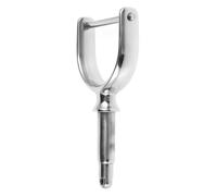 SHINEOFI Supporto per Remi per Barca in Acciaio Inox 1/2 Pollice | Montaggio Laterale, Uso Marino, Facile da Installare e Sostituire, Argento, per Canotto