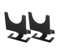 SHINEOFI Supporto per smerigliatrice angolare da 2 pezzi: supporto da parete per utensili per smerigliatrici, lucidatrici e frese - robusto supporto in metallo per officina e garage