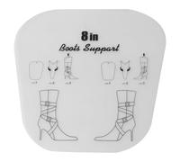 SHINEOFI Supporto per Stivali Lunghi Alti al Ginocchio in Plastica Bianca per Mantenere la Forma e Prolungare la Vita degli Scarponi