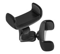 SHINEOFI Supporto per Telefono da Auto Clip per Bocchetta Dell’aria 2 Pezzi, Girevole a 360° Presa Antiscivolo, Compatibile Smartphone, per Guida Sicura e Uso una Mano