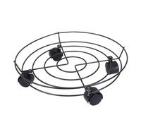 SHINEOFI Supporto per Vasi di Fiori Puleggia Porta Piante per Uso Quotidiano Materiale Resistente ed Ecologico Adatto per Patio Giardino Balcone Interni ed Esterni