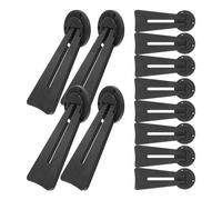 SHINEOFI Supporto Posteriore per Cornice Foto Nero Piccolo, Cavalletto da Tavolo Stabile per Esposizione di Pannelli Fotografici e Stampe su Cristallo, Set da 12 Pezzi per Uso Domestico