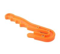 SHINEOFI Tagliacorde Compatto in Acciaio per Pesca e Immersioni, Coltello Subacqueo Arancione per Interventi di Emergenza e Attrezzatura per Soccorso Sottomarino