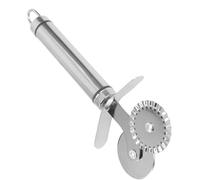 SHINEOFI Tagliapizza in Acciaio Inox Doppie Ruote, Set da 4 Mini Tagliapizza Multifunzionale per Pizza, Torte e Dessert, Manici Ergonomici, Utensile da Cucina Lavabile, per Preparazioni