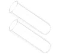 SHINEOFI Tappi per Cannucce in Vetro 12mm, Copertura Proteggi Cannucce Riutilizzabile, Set 2 Pezzi, Antipolvere per Uso Domestico e Esterno, Leggeri e Facili da Installare