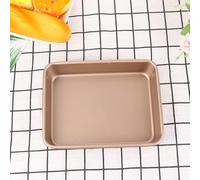 SHINEOFI Teglia da Forno Rettangolare Media in Acciaio Pesante Antiaderente Piastra da Cucina per Dolci e Torroni Facile da Pulire Uso Domestico e Professionale