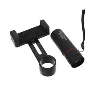 SHINEOFI Telescopio Monoculare Portatile per Smartphone con Adattatore Ingrandimento Elevato per Birdwatching Concerti e Viaggi all Aperto