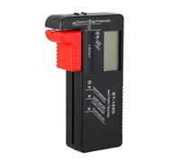 SHINEOFI Tester per Batterie Digitale Portatile Bt-168D Display Analogico Verifica Tensione per Batterie Aa Aaa Tipo C 15V 9V e a Bottone Controllo Rapido stato Batteria senza Necessità
