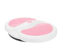 SHINEOFI Twist Board Rotante per Allenamento Vita, Body Shaping Twisting Waist Machine, Rosa, Plastico, Sfera in Acciaio, Superficie Antiscivolo, per Allenarsi Ovunque