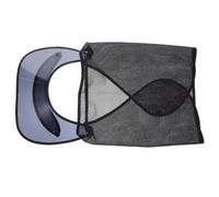 SHINEOFI Visiera Parasole in Rete con Protezione UV per Casco di Sicurezza con Scudo Ampio e Copricollo Traspirante per Cantieri e Lavori all'Aperto