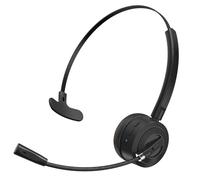 ShinePick Cuffie Bluetooth con microfono, tecnologia BT 6.0, cancellazione del rumore, cuffie wireless per ufficio, lavoro remoto e call center - Super leggere e ultra comode