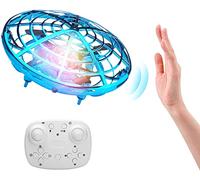 ShinePick Mini UFO Drone, Palla Volante Giocattoli Volanti Controllati a Mano Ricaricabile, RC Quadricottero Induzione a Infrarossi con Luci a LED per Bambini Interno Esterno