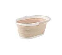 ShinePine Portabiancheria Pieghevole e Impermeabile 15L, 46 x 30,3 x 20,4 cm - Grande capacità, Salva Spazio, Leggero e Compatto Cesta Biancheria- Cesto Biancheria(Rosa)