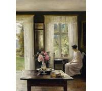 SHINERING Donna D'Epoca Che Legge, Antiche Signore, Dipinti A Olio Su Tela, Poster, Stampe, Immagini Artistiche Da Parete, Galleria D'Arte, Decorazioni Per La Casa, Formato A6 50X70Cm Senza Telaio