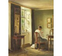 SHINERING Donna D'Epoca Che Legge, Antiche Signore, Dipinti A Olio Su Tela, Poster, Stampe, Immagini Artistiche Da Parete, Galleria D'Arte, Arredamento Per La Casa, A9 50X70Cm Senza Telaio