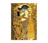 SHINERING Due Gatti Amanti Che Si Baciano Dipinto Su Tela Il Bacio Di Gustav Klimt Pittura A Olio Poster E Stampe Immagini Di Arte Della Parete Decorazioni Per La Casa 40X50Cm Senza Telaio
