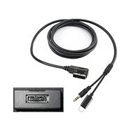 SHINETEC MMI MDI Aux Charing Cable 3,5 mm Kit adattatore Aud-io per Merced-ES Ben-z, compatibile con iP 14 13 Pro 12 11 Pro Max Xs Max XR 8 7 6