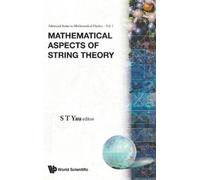 Shing-tung Yau Mathematical Aspects Of String Theory - Procee (Copertina rigida)