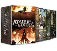 Shingeki no Kyojin (ATAQUE A LOS TITANES - DVD - TEMPORADA 1, Importé d'Espagne, langues sur les détails)