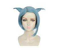 Shingetsu Nagisa Cosplay Wigs Game Another Episode Nagisa Shingetsu Mixed Blue High Temperature Fiber Hair Wig