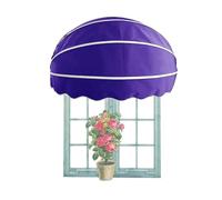 SHINGJING Tenda A Cupola in Tela,Tende A Cupola in Tela Pieghevoli,con Bracci di Supporto Riparo Parasole Pieghevole, for Residenziale E Commerciale, Facile da Installare(E,Diameter:60cm/23.62in)