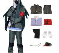 Shinguji Korekiyo - Costume per cosplay, Kohane Azusawa, compagno Kaede Akamatsu, uniforme militare vintage per Halloween, Comic-Con (verde scuro e marrone, M)