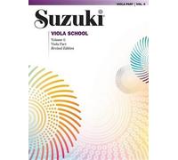 Shinichi Suzuki – Suzuki Viola School 6 – Parte per viola – Edizione rivista – Tascabile