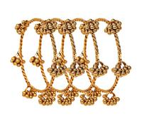 Shining Diva Fashion Set di 4 braccialetti tradizionali Kashmir eleganti per donne e ragazze (rrsd17110b_2.6)