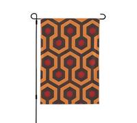 Shining Overlook stampa bandiera da giardino su entrambi i lati - a prova di sbiadimento festivo appeso striscione, per decorazione cortile cartello di benvenuto 31,8 x 45,7 cm