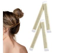 ShiningUU - Set di 2 chignon per chignon, accessori per capelli da donna, morbidi strumenti per lo styling dei capelli per chignon e acconciature francesi per ballerine, yoga, lavoro, matrimoni e
