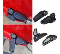 SHINKXMT Pedale poggiapiedi posteriore pieghevole Pedale poggiapiedi posteriore Pedane di ricambio Estensione per Primavera 125/150 Sprint 125/150 Accessori 2017-2022 (Nero)