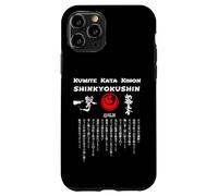 Shinkyokushin karate, kihon, kata, kumite, Kenji Midori Custodia per iPhone 11 Pro